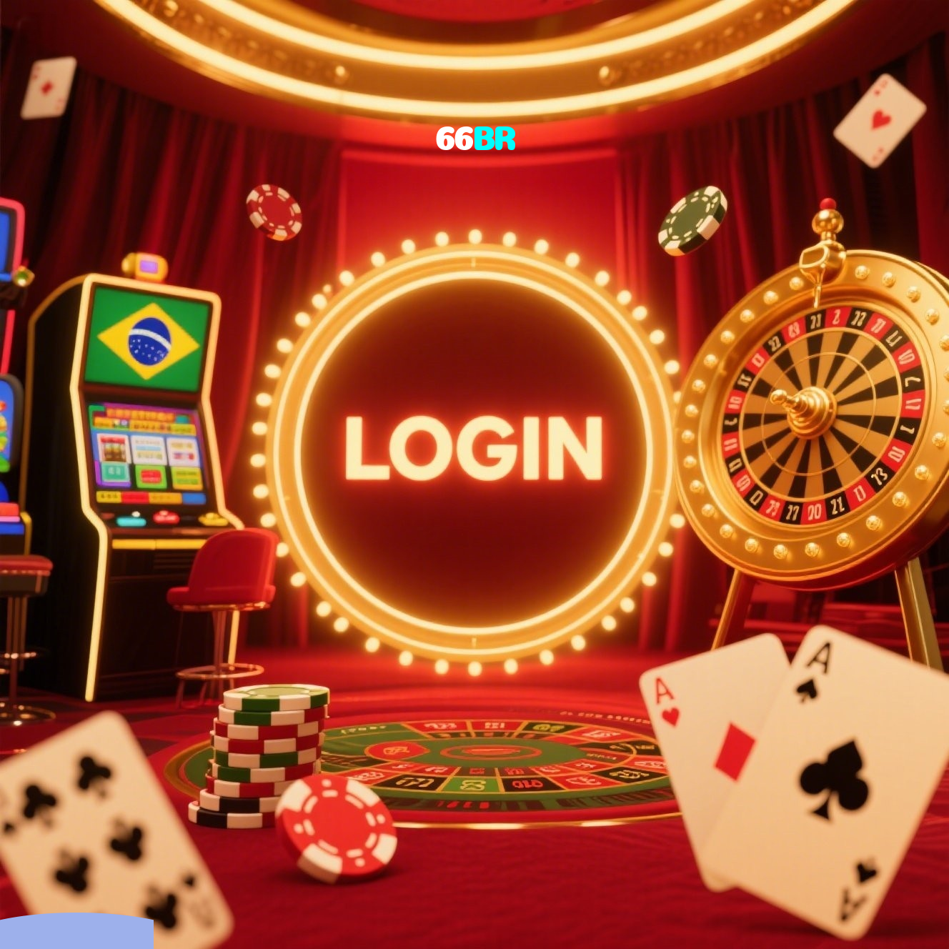 66BR:Jogue no nosso cassino e prove sua habilidade nas cartas de poker!