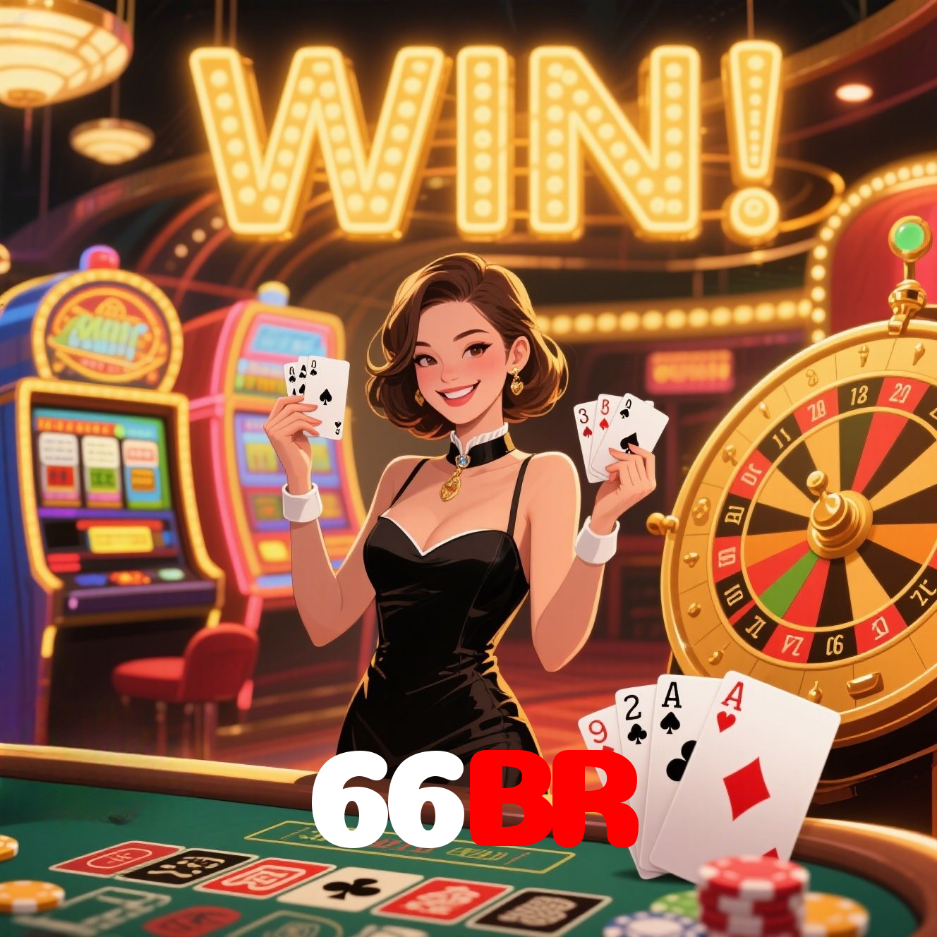 66BR:Gire as slots e vença com grandes prêmios!