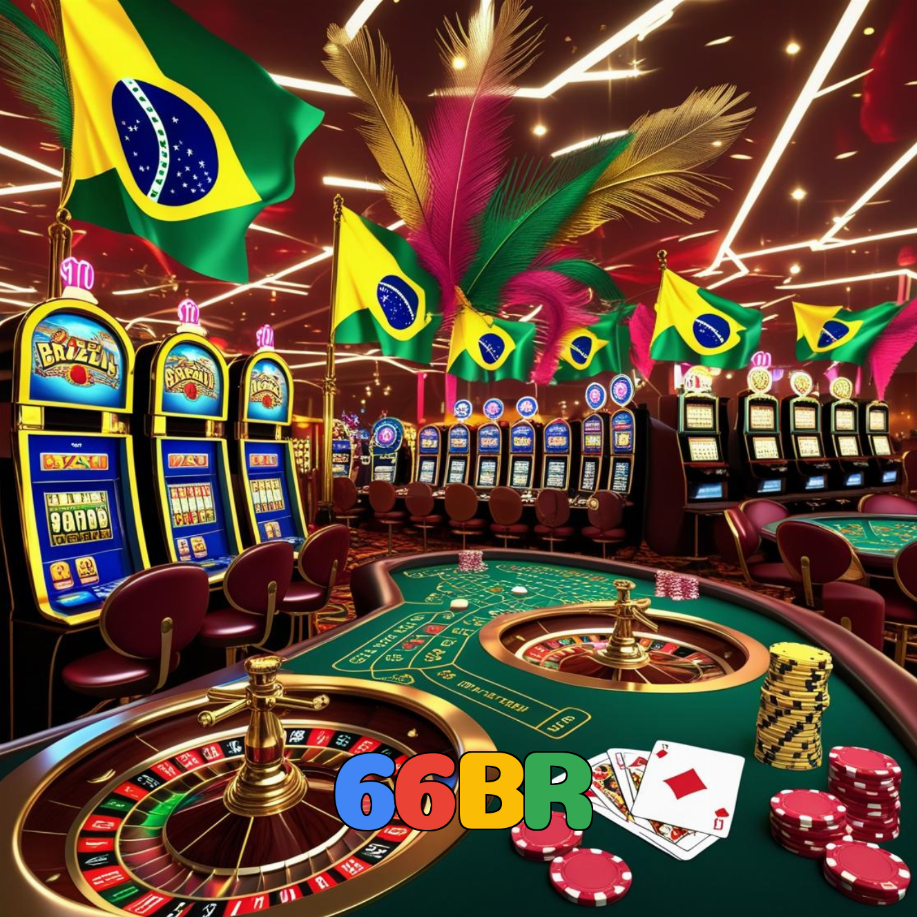 66BR:A sorte está ao seu lado! Aposte nas melhores máquinas caça-níqueis!