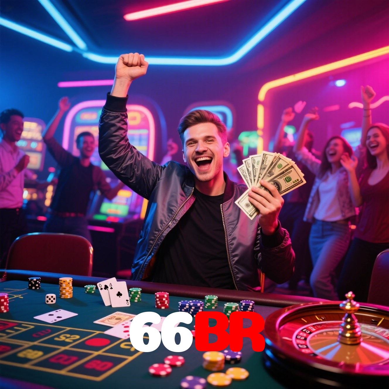 66BR:Onde a diversão e a sorte se encontram: poker, roleta e futebol online!